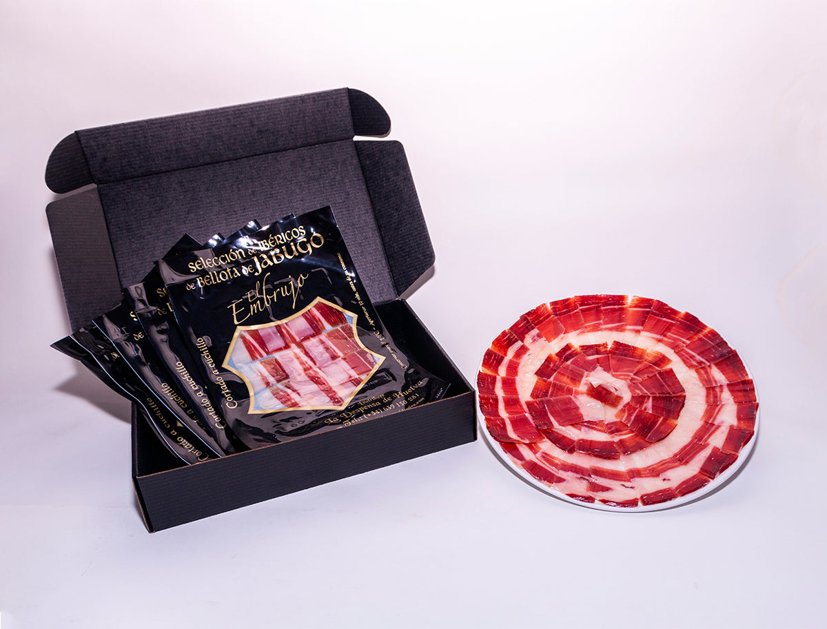 Pack 5 sobres de Jamón de Bellota 100% Ibérico